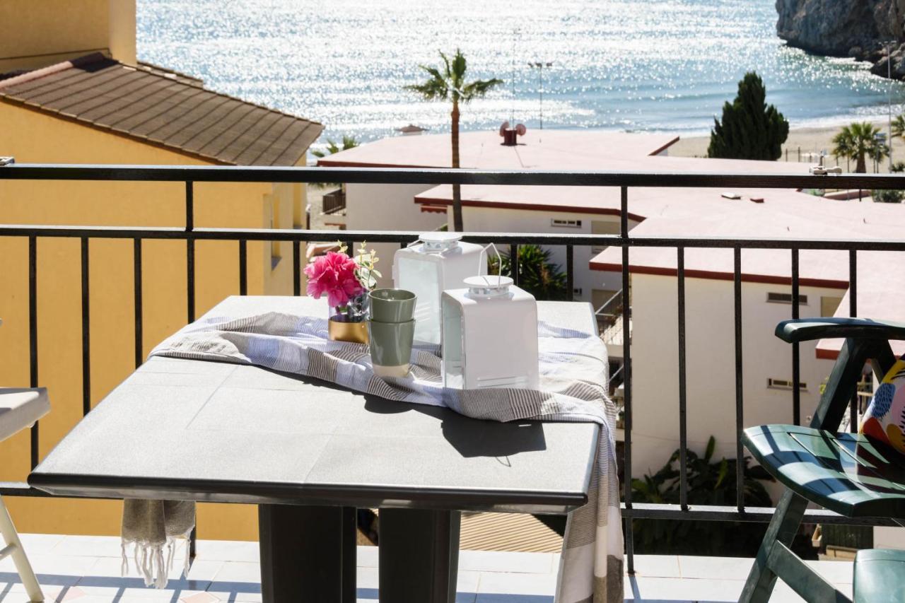 Wintowinrentals 1St Linea De Playa Vista Al Mar Y Piscina La Cala Del Moral Ngoại thất bức ảnh
